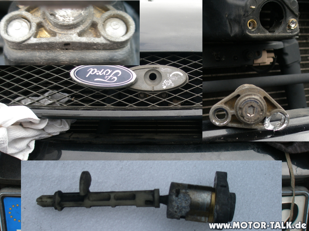 Ford Focus 2 original Schließzylinder Motorhaube mit 1 Schlüssel